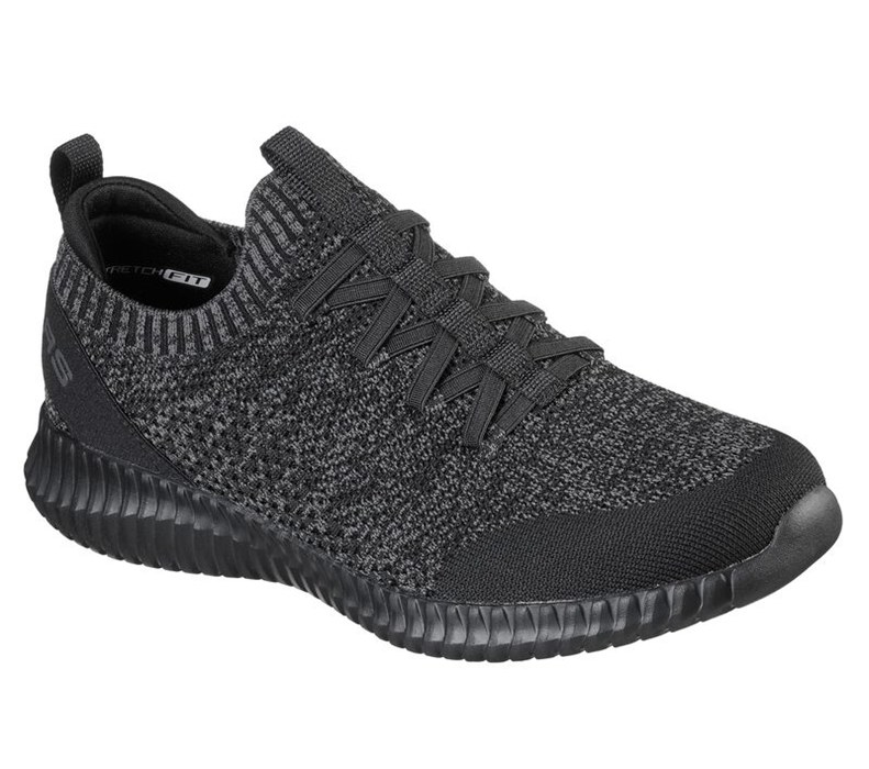 Skechers Elite Flex - Karnell - Mens Sneakers Black [AU-VA4361]